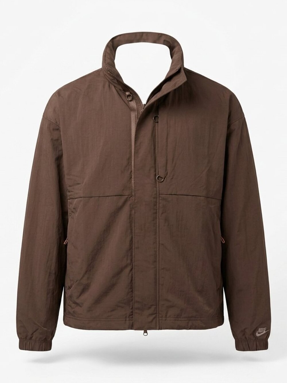 Nike Brown Full Zip Jacket Mens Casual Athletic Outerwear NWT 225